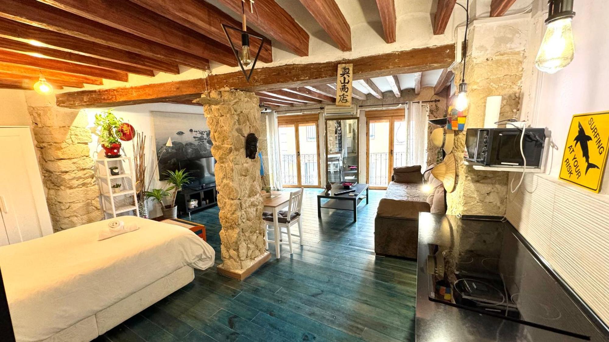 Апартаменты Loft Estilo Cine En El Centro Historico - Casco Antiguo Аликанте Экстерьер фото